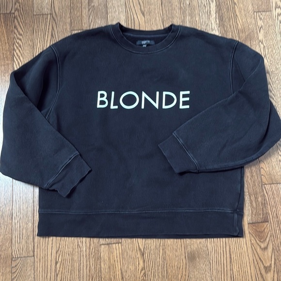 Brunette the Label “Blonde” sweatshirt - Picture 2 of 5